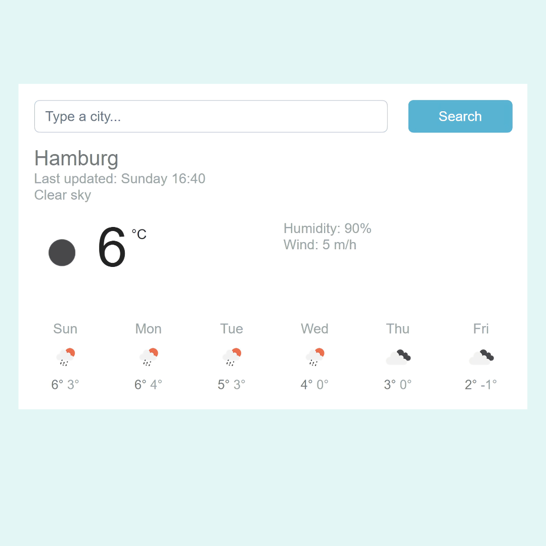 weather-app site